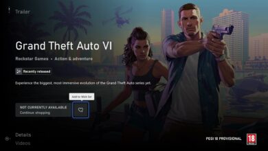 لعبة GTA 6 على متجر Xbox